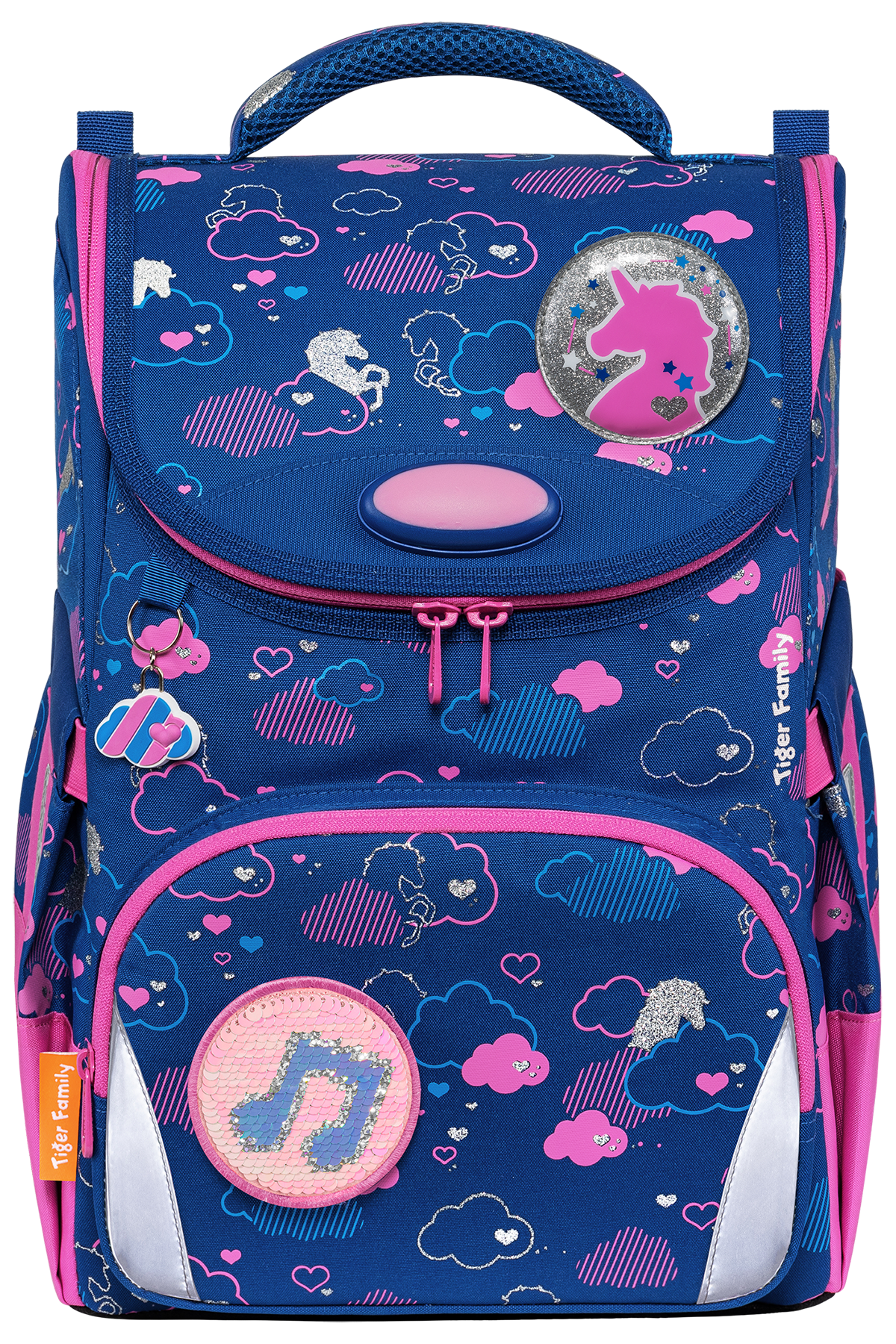 Ba Lô Chống Gù Học Sinh Earnest Schoolbag - Unicorn Dreams - Go Green - Tiger Family TGET-021A