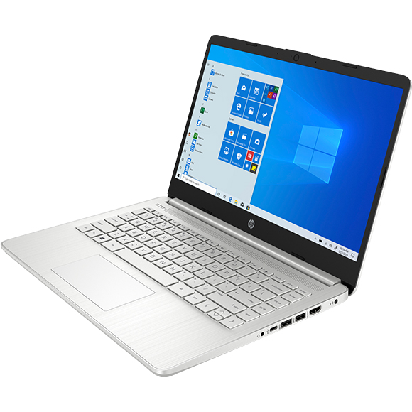 Laptop HP 14s-fq1080AU 4K0Z7PA (AMD R3-5300U/ 4GB DDR4/ 256GB SSD/ 14 HD/ Win 11) - Hàng Chính Hãng