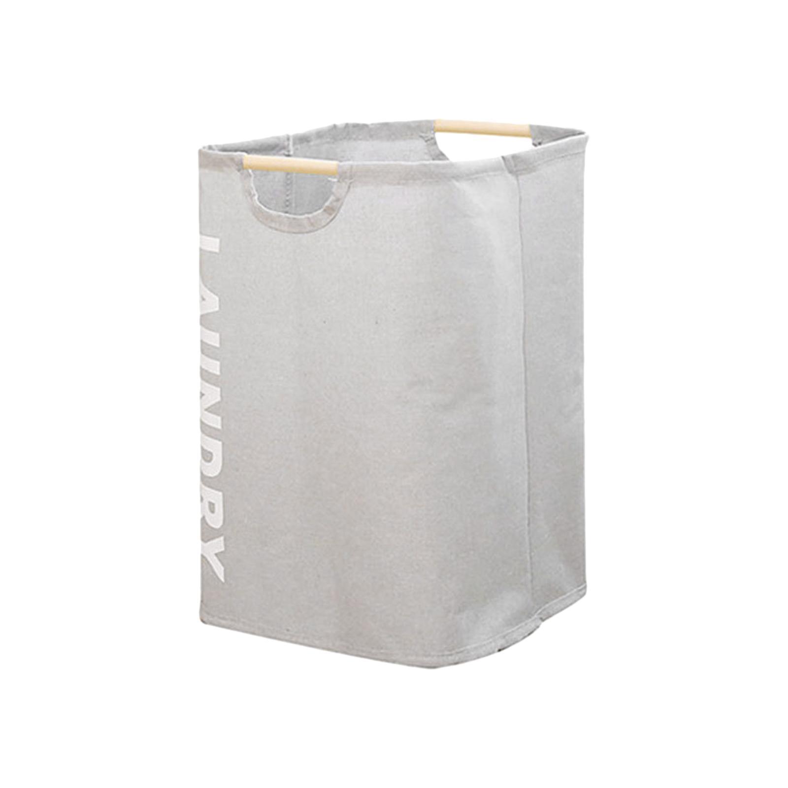 Tall Collapsible Laundry Hamper Laundry Basket Organizer ,Toy Clothes Storage Basket, Handle Foldable Clothing Basket for Bedroom Laundry Room