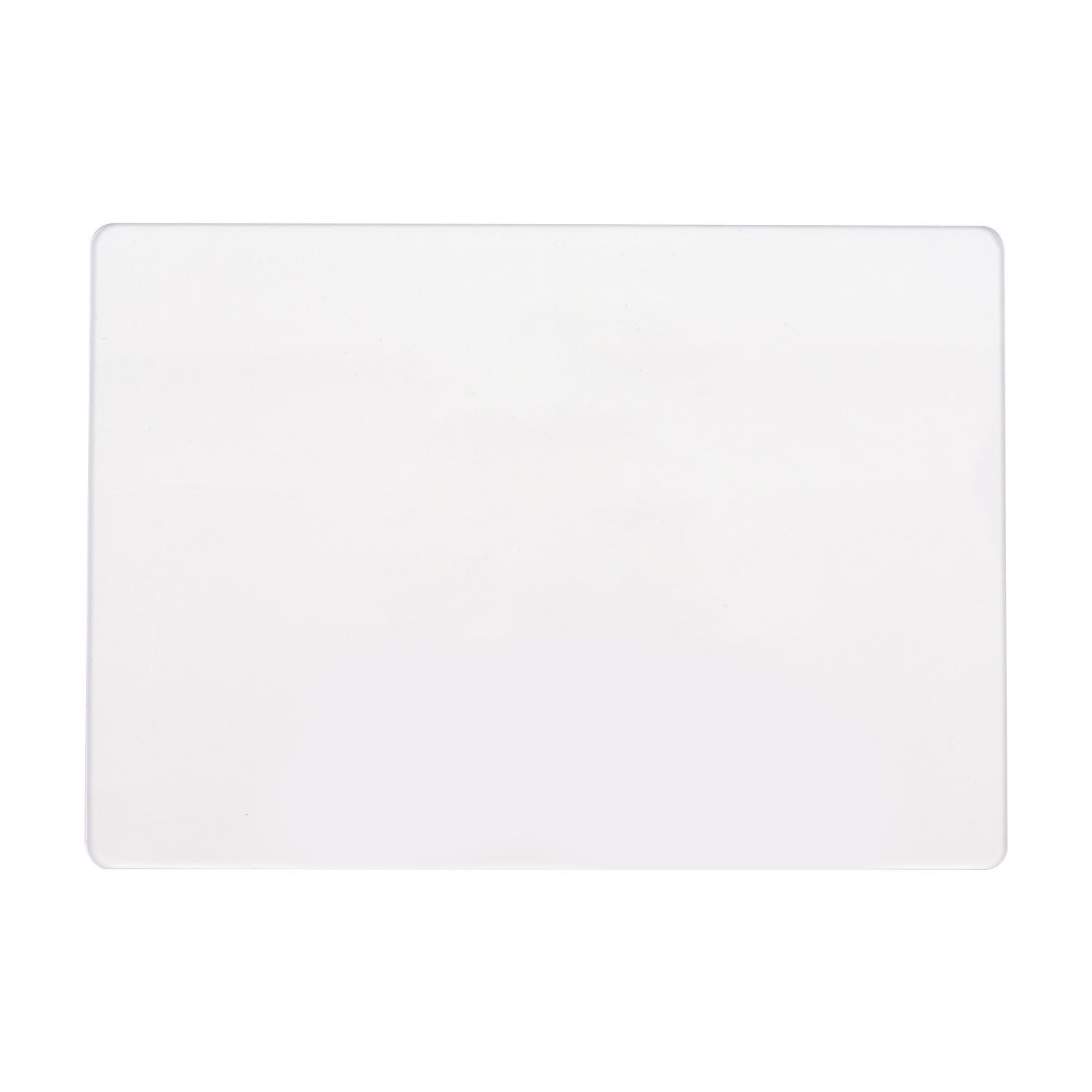 2 miếng đệm cắt trong suốt, Vật liệu PC bền Tấm đệm thay thế độ dày 3mm - 14,6 x 6,2 x 0,1in