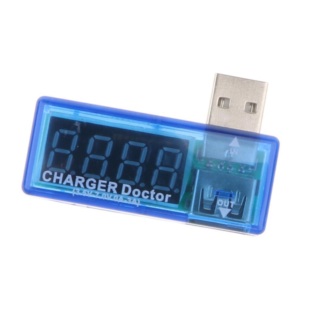 New LED LCD Digital USB Charger Doctor Voltage Current Meter Tester Detector