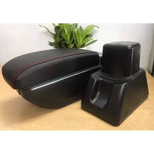 Hộp tỳ tay xe dành cho Honda Brio cao cấp tích hợp cổng sạc USB