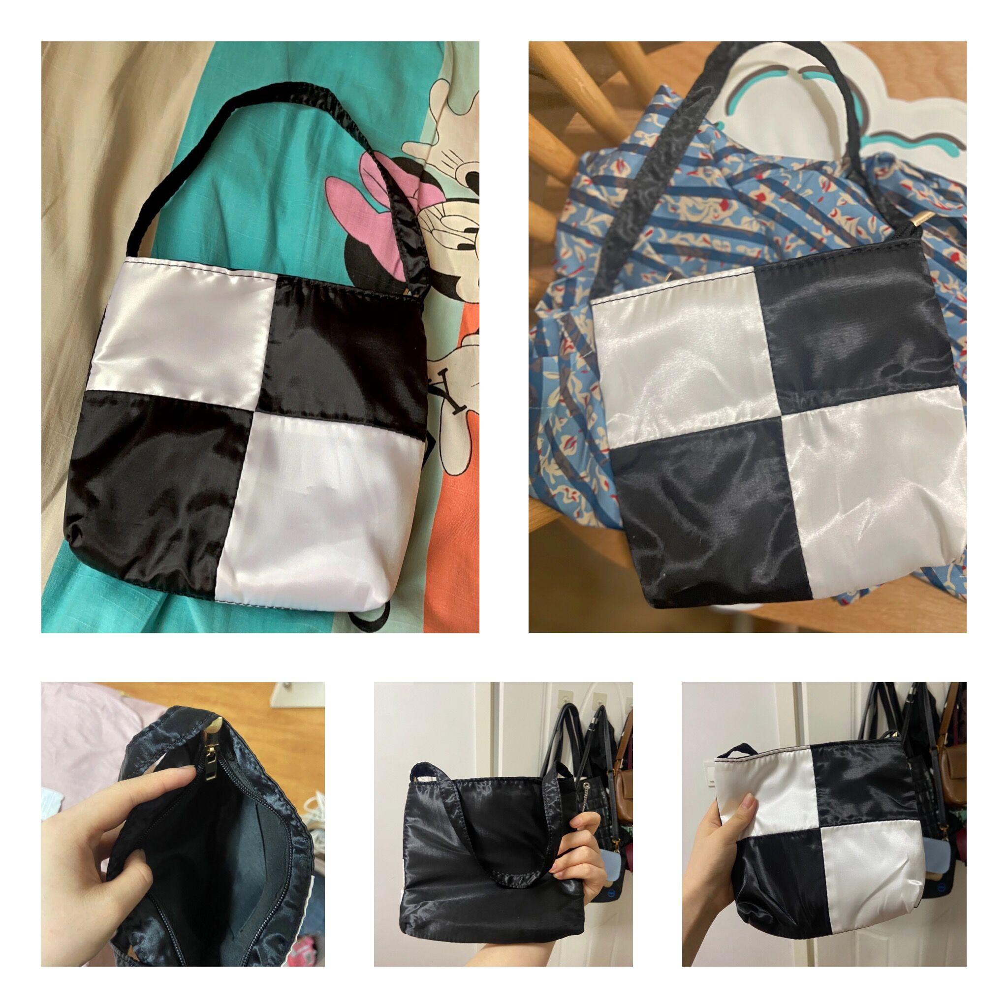Sang Trọng Satin Nữ Mini Tote Tay Túi Thời Trang Túi Nữ Clutch Ví Túi Xách Retro Kẻ Sọc Nữ Nhỏ Túi Đeo Vai