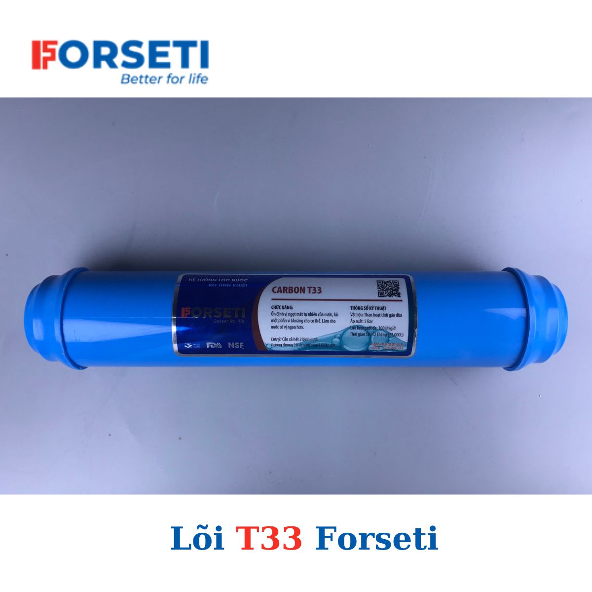 Lõi số Carbon T33 Forseti - Lõi chức năng chính hãng