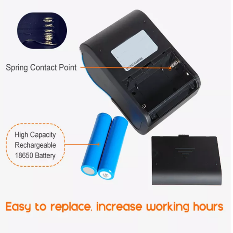Máy in hóa đơn, in bill di động Xprinter XP-P101