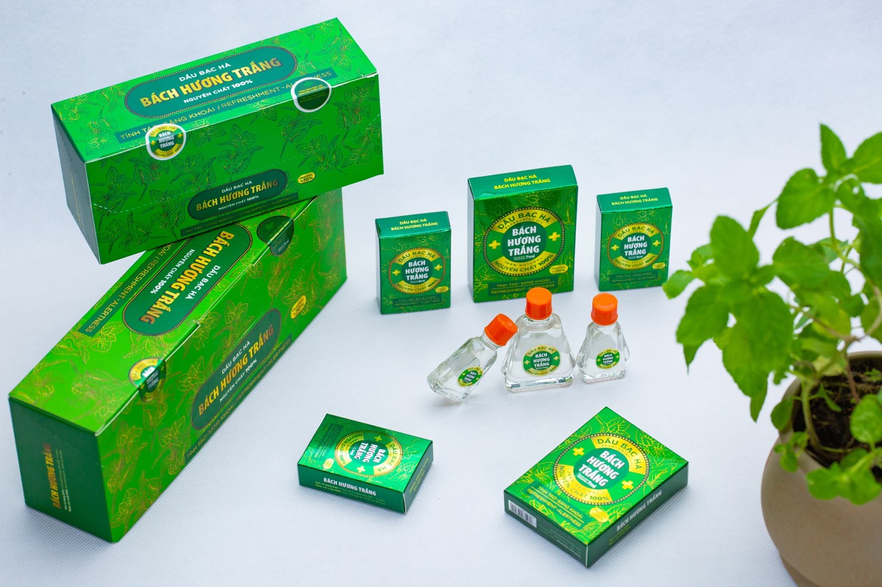 Tinh dầu Bách Hương Trắng, 3ml ,100% tinh dầu bạc hà thiên nhiên