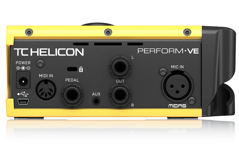 TC-Helicon PERFORM-VE-Revolutionary Mic Stand-Mount Vocal Processor- Hàng Chính Hãng