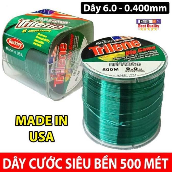 Cước câu cá MỸ TRILENE Big Game 500m