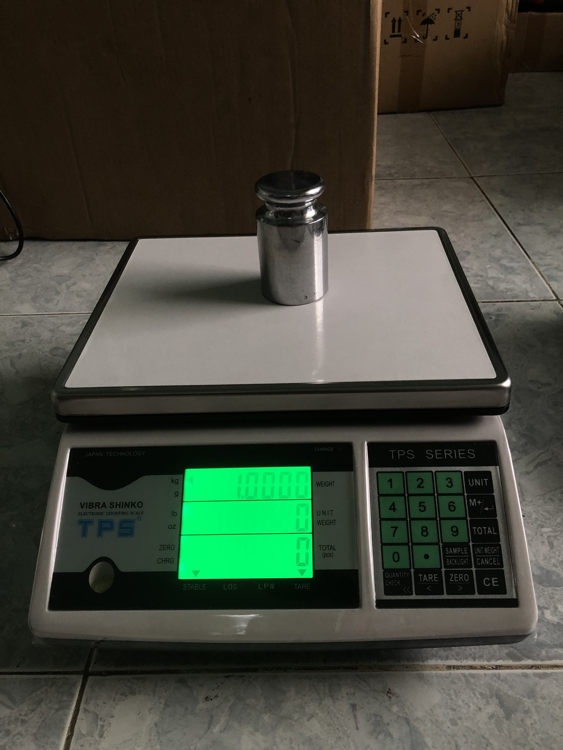 Cân Điện Tử VIBRA SHIKO TPS C 30 KG 1G