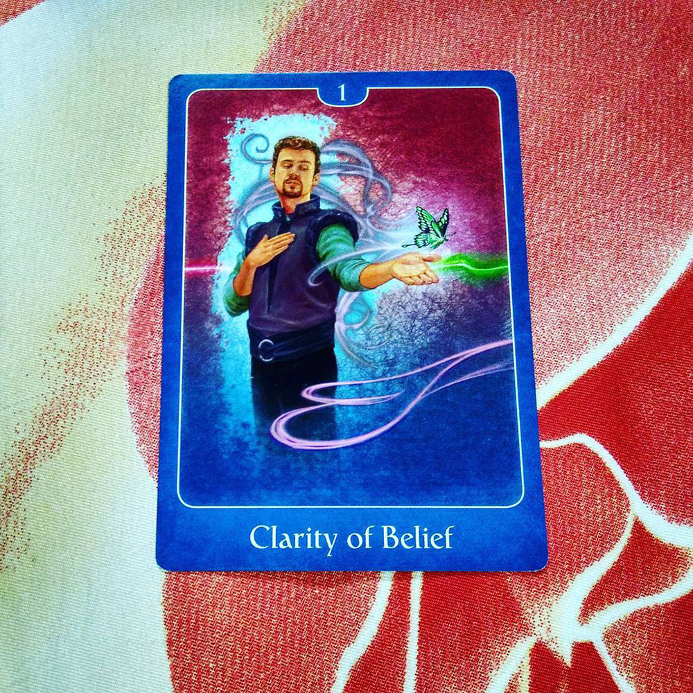 [Size Gốc] Bộ Bài The Psychic Tarot For The Heart Oracle 65 lá 8.9x12.7 Cm Cán Màng Dày Dặn