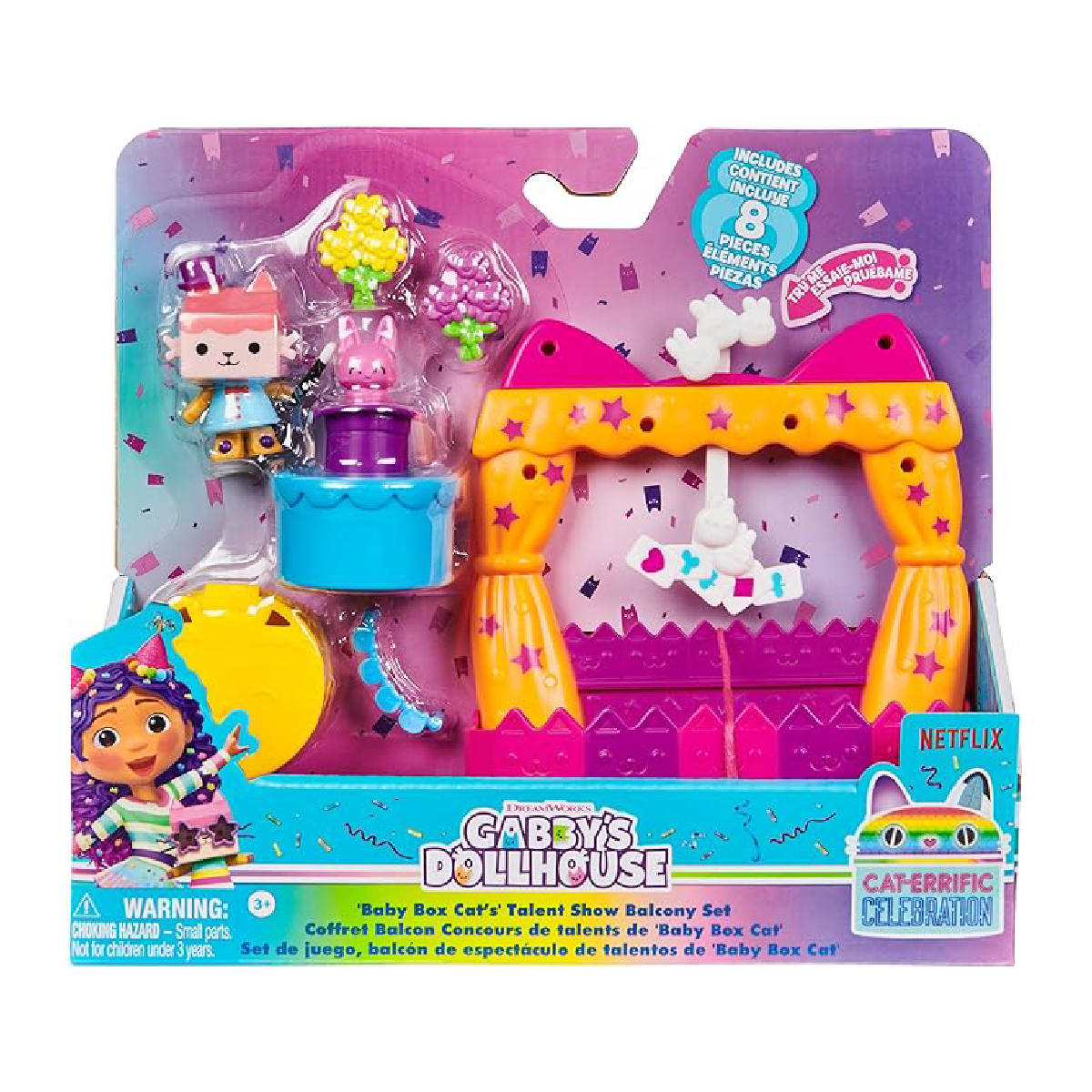 Đồ Chơi Ban Công Rực Rỡ Của Gabby GABBY DOLLHOUSE 6069729 - Giao Hàng Ngẫu Nhiên