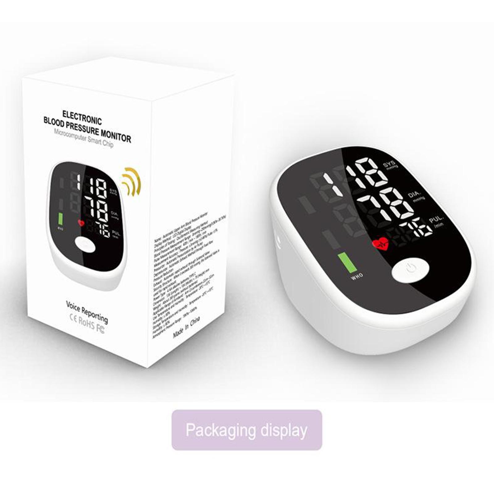 Automatic Digital LCD Blood Pressure Monitor Gauge Meter BP Cuff Gauge