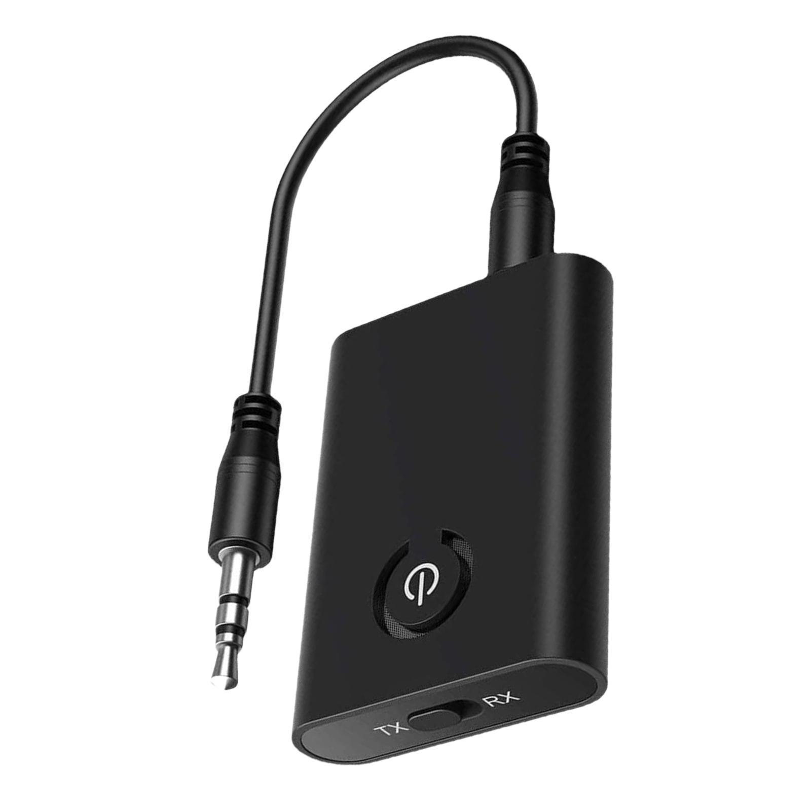 Receiver Transmitter Adapter 3.5mm Jack Handsfree HiFi Music for Car Speaker