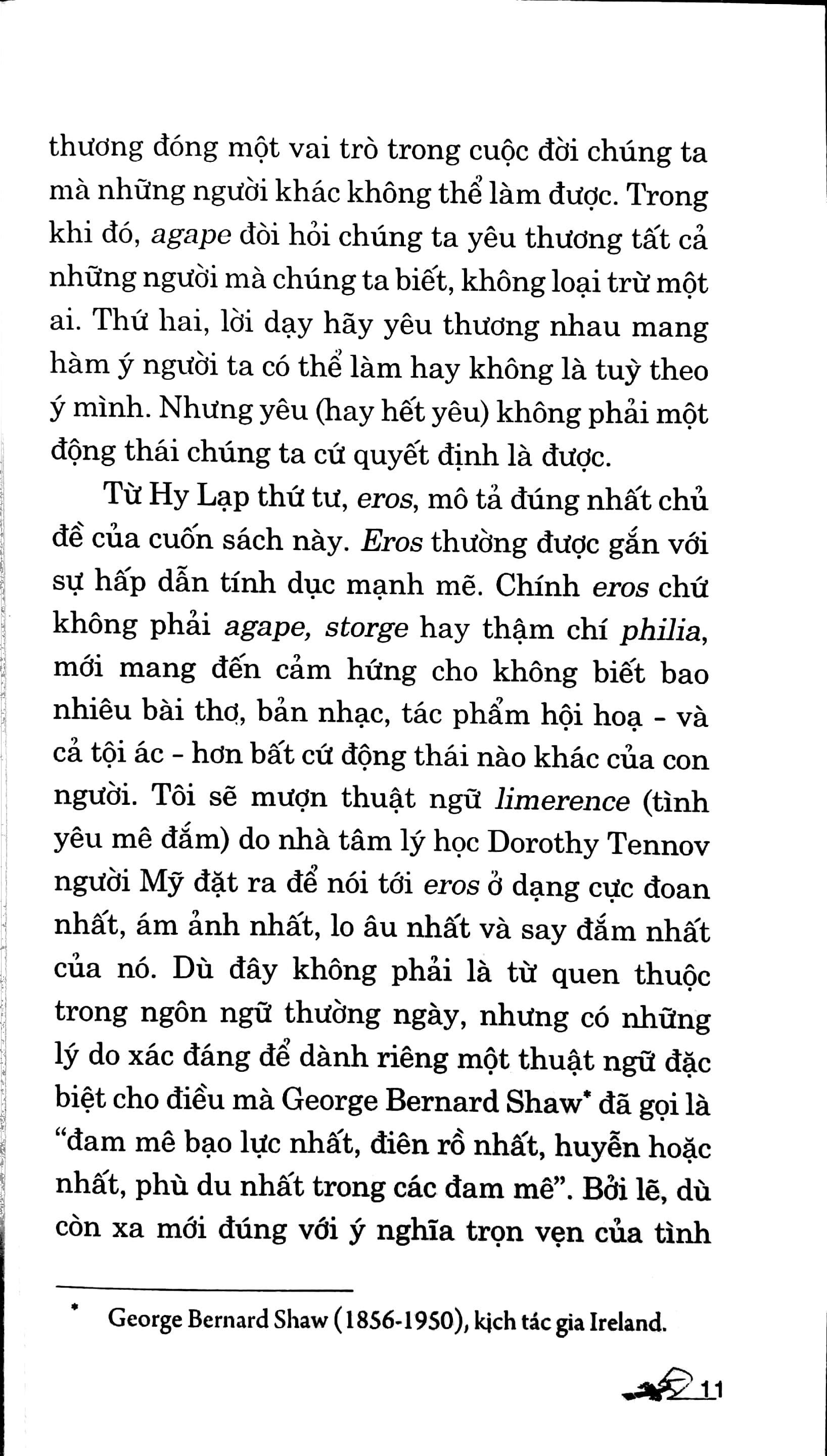 Dẫn Luận Về Tình Yêu