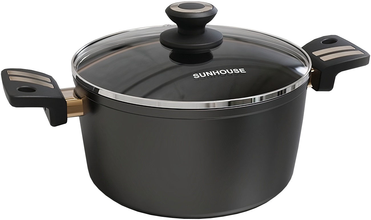NỒI CHỐNG DÍNH ULTRA TITANIUM SUNHOUSE 18-20-24CM
