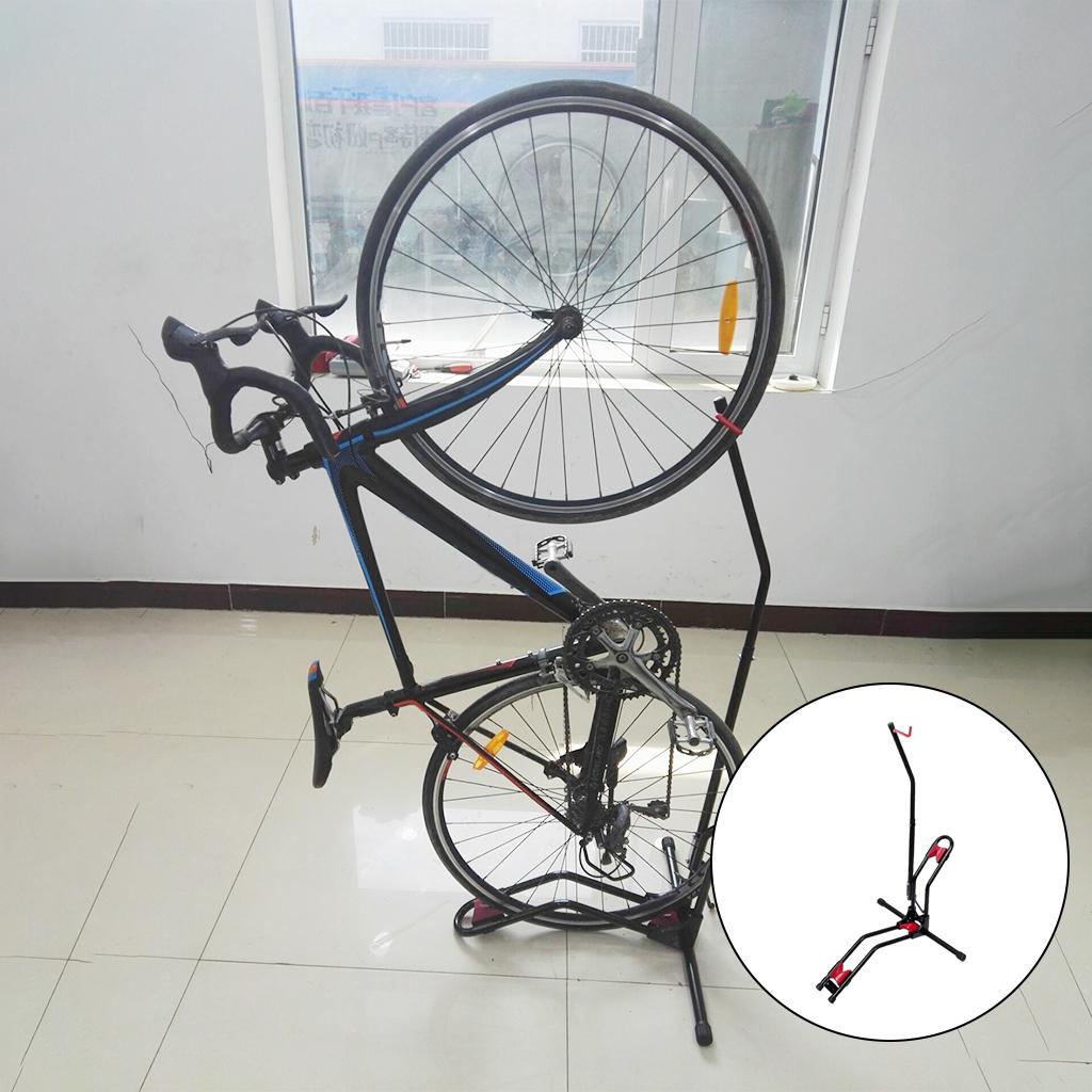 Garage Bike Storage Parking Rack Vertical L Shaped MTB Road Bicycle Support