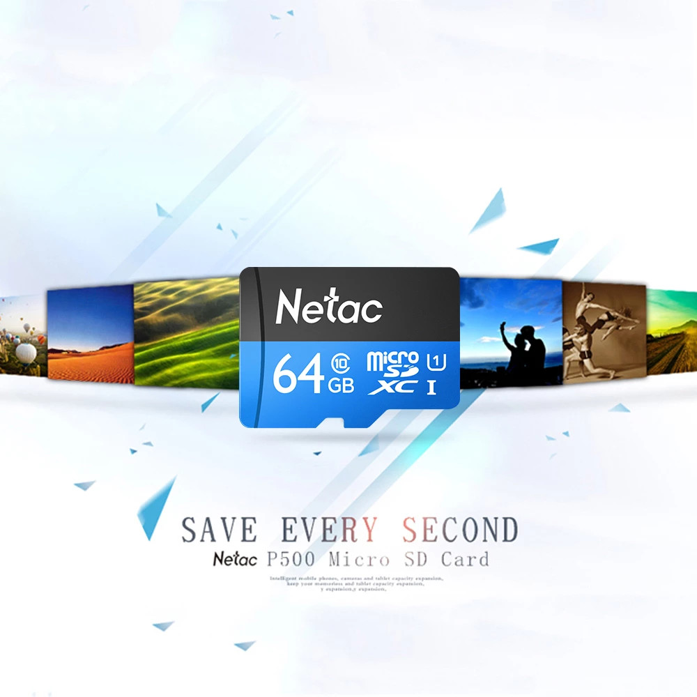 Thẻ nhớ MicroSDXC Netac C10 UHS-I U1 64GB 80MB/s (Hàng chính hãng)