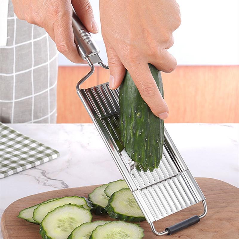 Mới Đa Năng Dụng Cụ Thái Lát Rau Củ Bộ Thép Không Gỉ Xay Cắt Rau Củ Quả, Cắt Lát Củ Quả Xay Dao Gọt Vỏ Phụ Kiện Nhà Bếp