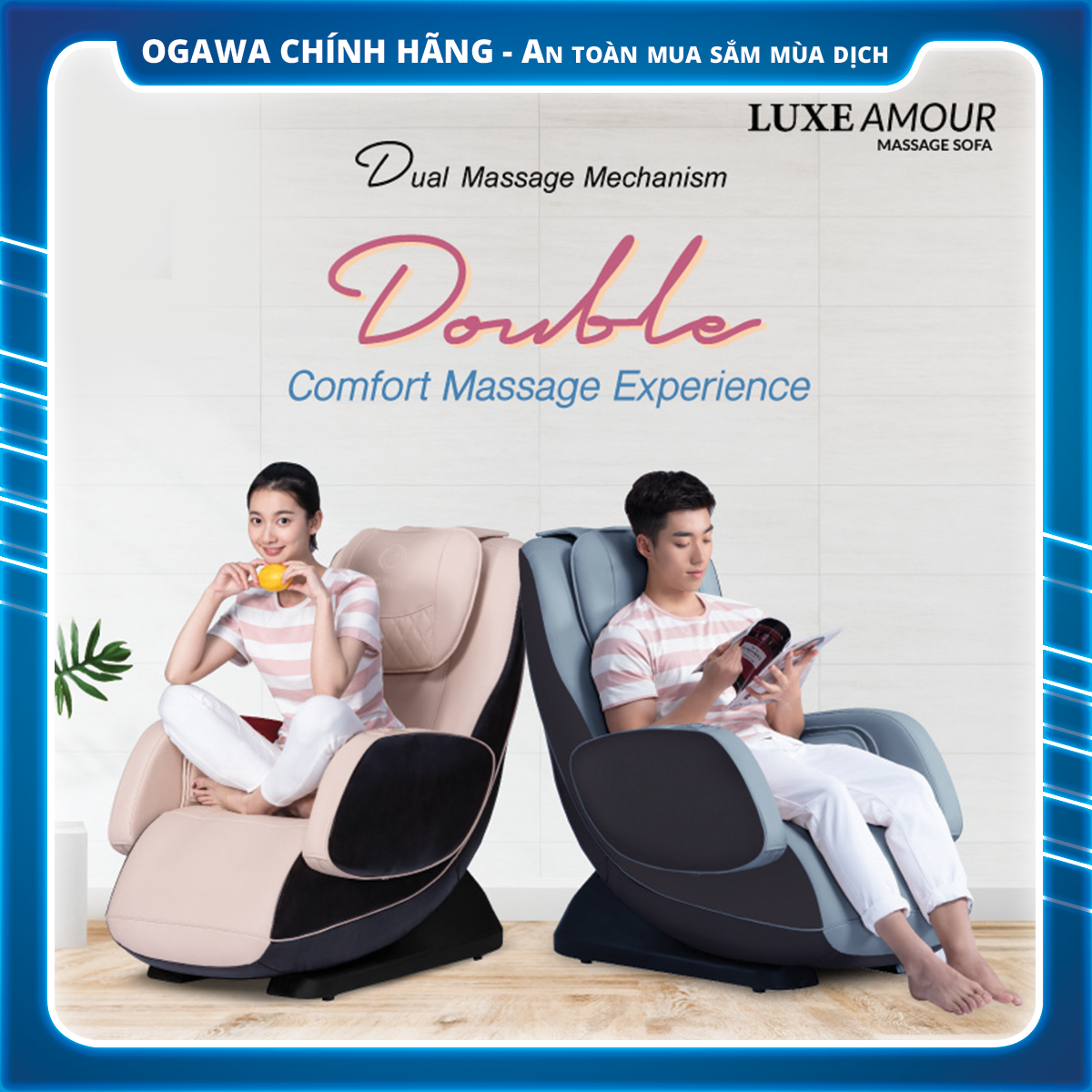 Ghế massage Luxe Amour Sofa