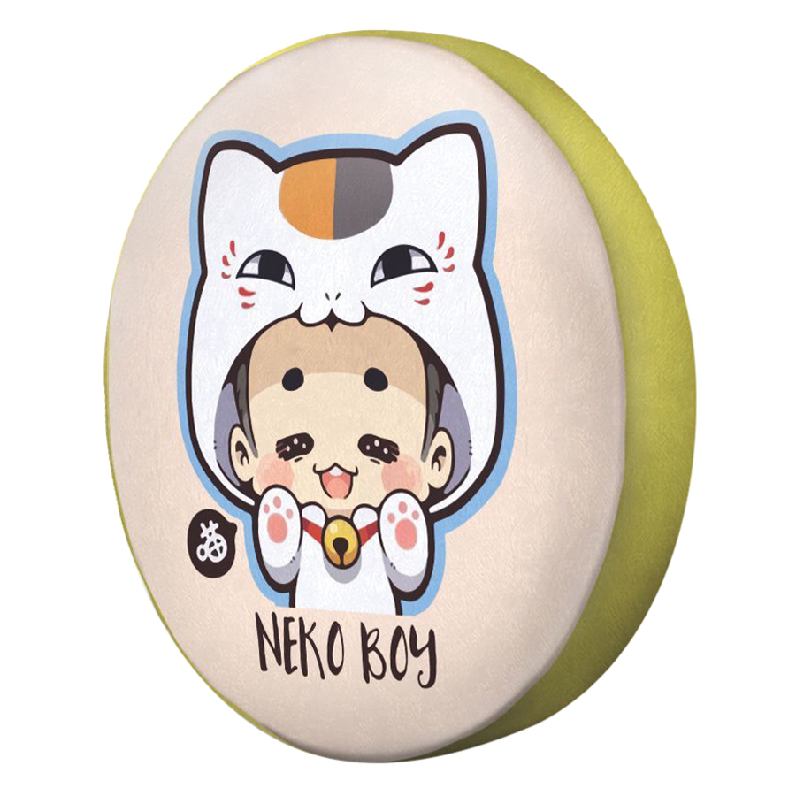 Gối tròn Cậu bé mèo - GOCP158