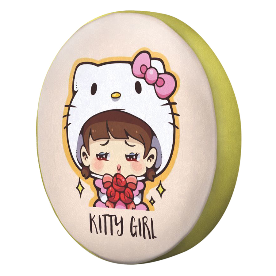 Gối Ôm Tròn Cô Bé Kitty GOCP155