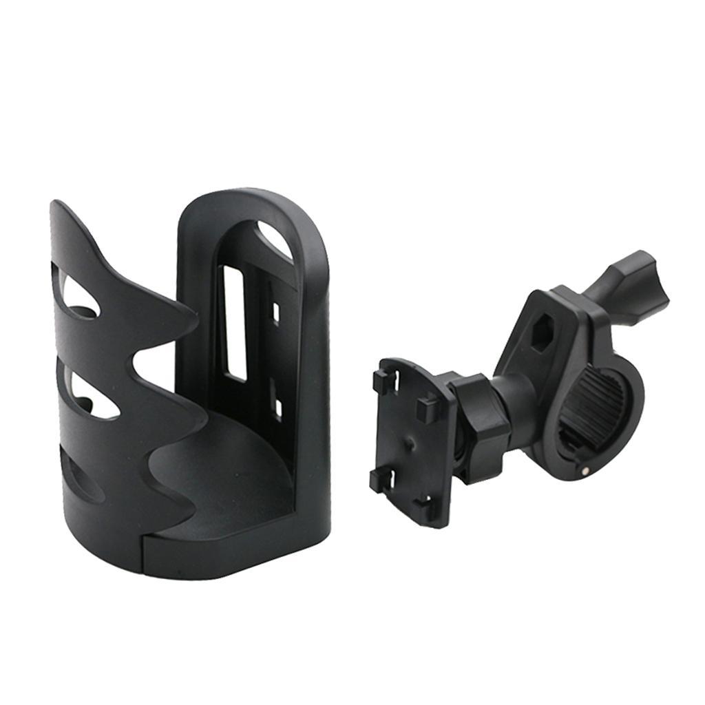 3Pcs Adjustable Motorcycle Handlebar Can Drink Bottle Cup Holder Mount