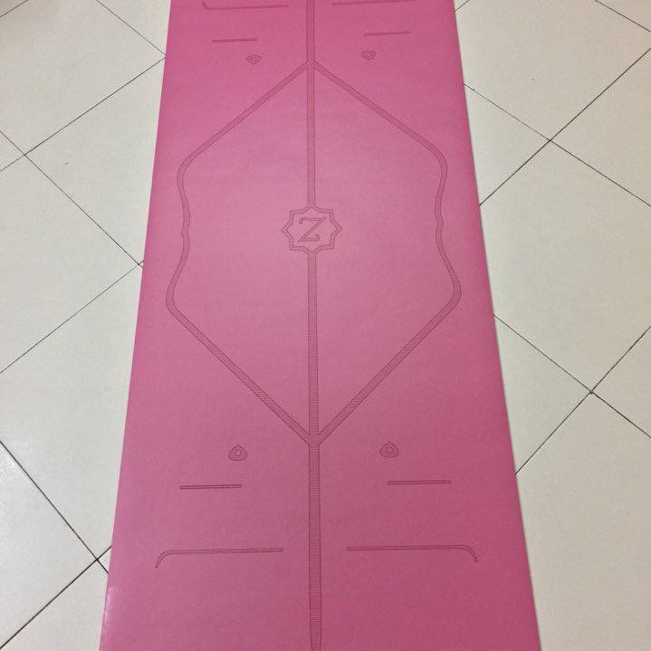 Hình ảnh Thảm Tập Yoga Định Tuyến PU Zen Yoga Mat