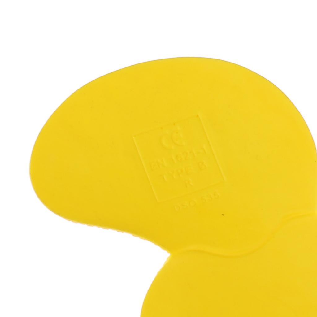 Motorcycle Motocross CE Approved Armour Hip & Knee Protection Pads Yellow