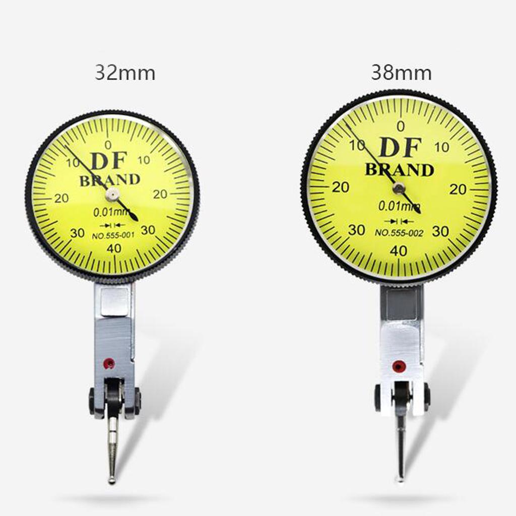 Chính Xác Mặt Số Kiểm Tra Chỉ Số 0005  /0.01mm, 0.03 /0.8mm Φ32mm