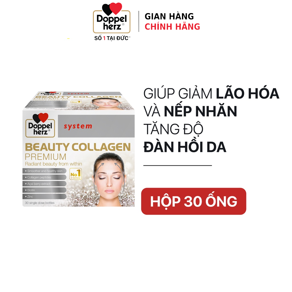 Collagen thuỷ phân chống lão hóa, đẹp da Doppelherz Beauty Collagen
