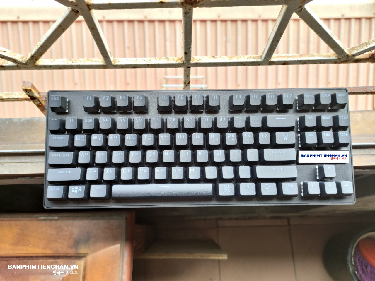 Bàn phím tiếng Hàn có dây Computer Keyboard TCKB-GE87 - Hàng chính hãng