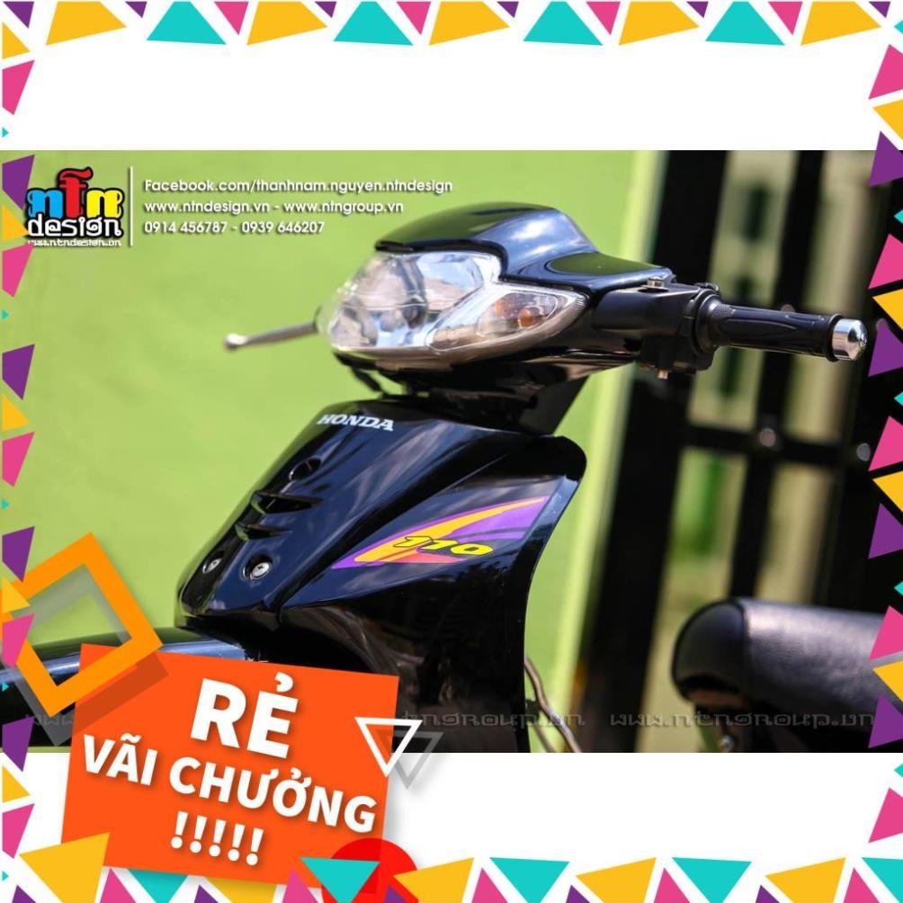 Tem Rời Wave  Nhỏ Mẫu Tím Đen Vàng