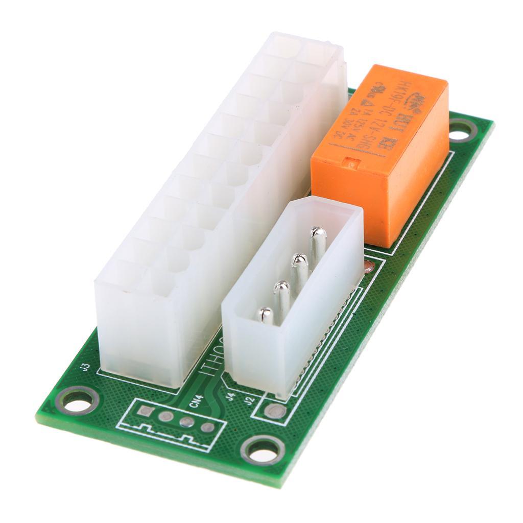 24Pin Multiple PSU Power Supply Sync Starter 4Pin Interface Connector