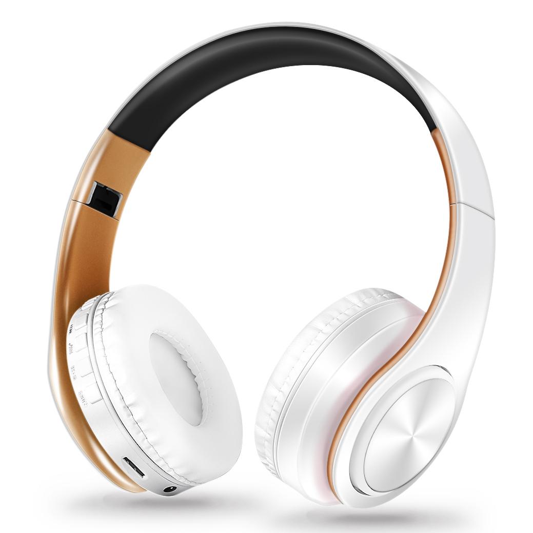Tai Nghe Bluetooth Tai Nghe Tai Nghe Chụp Tai Không Dây Tai Nghe Âm Thanh Nổi Gấp Gọn Tai Nghe Thể Thao Tai Nghe Micro Handfree MP3 Người Chơi