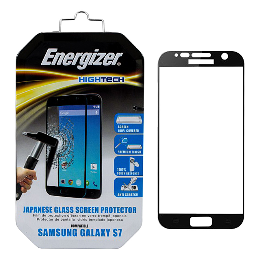 Dán Màn Hình Cường Lực Full Viền Energizer Cho Samsung Galaxy S7 - ENHTTGPRS7 - Hàng Chính Hãng