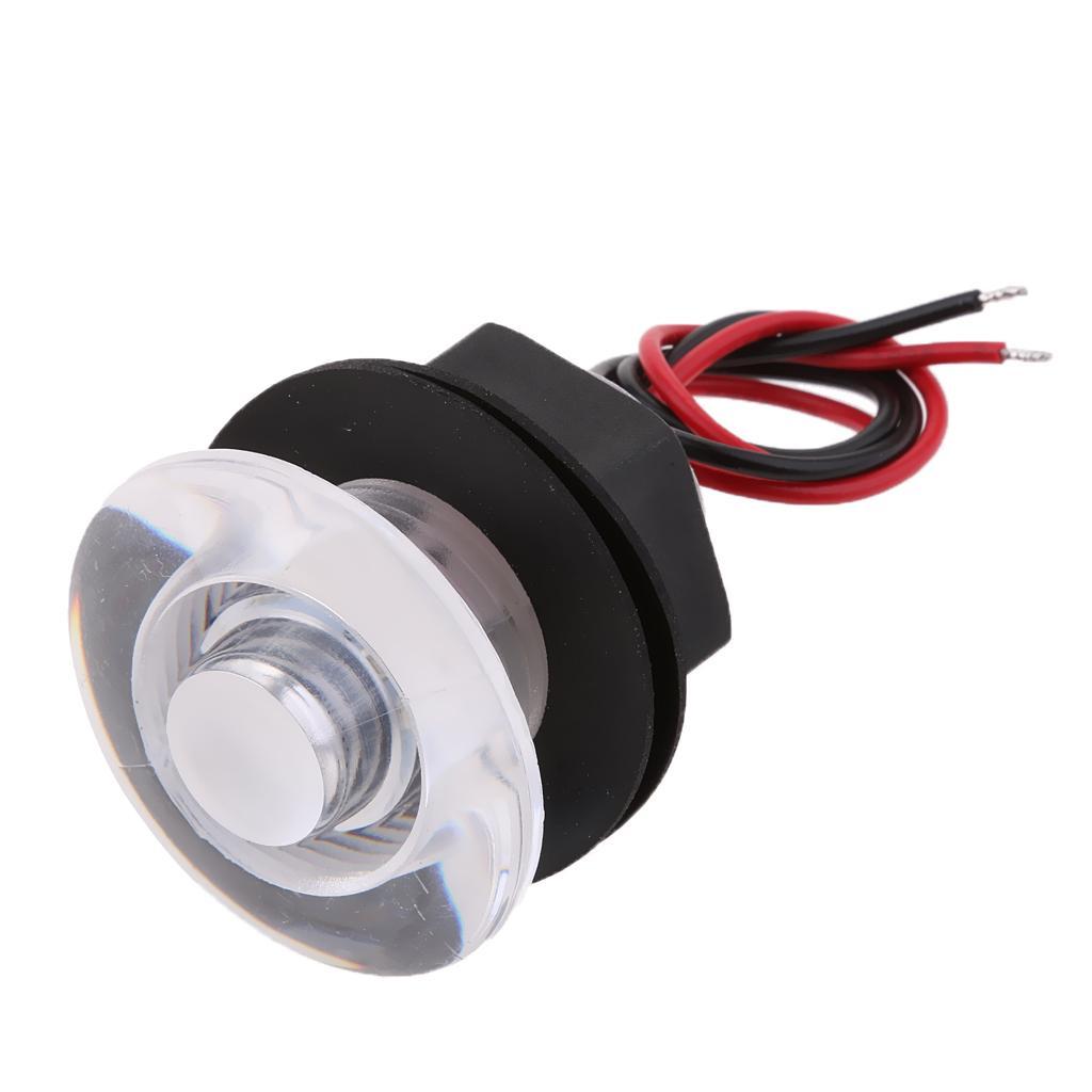 8X Yacht LED Courtesy Stair LED Light Lamp Water Resistance, White