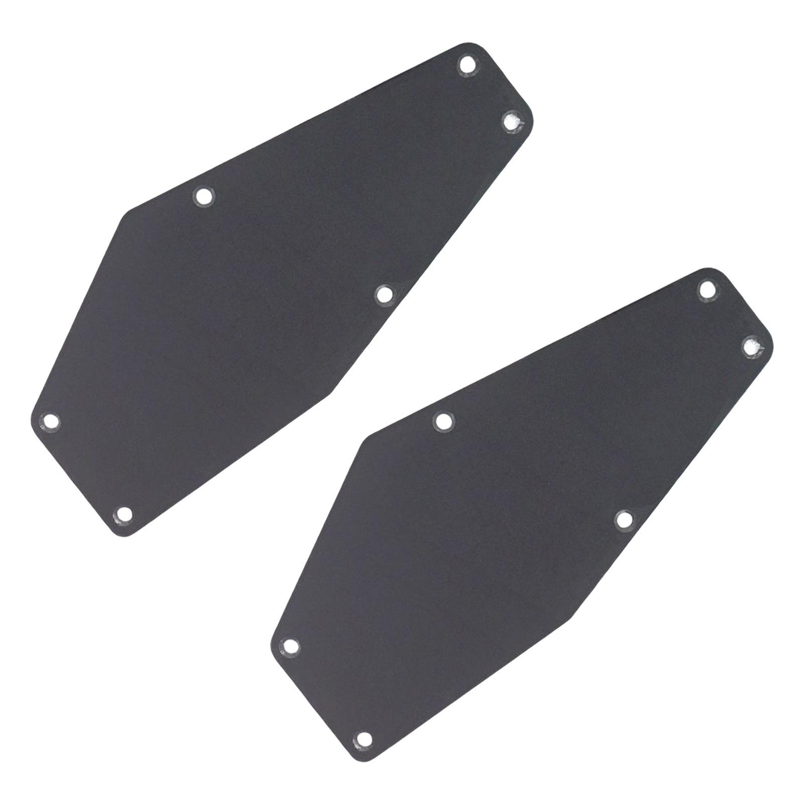 Set of 2 Guitar Pick Guard Guitar Backplate for Electric Bass, Guitar Parts