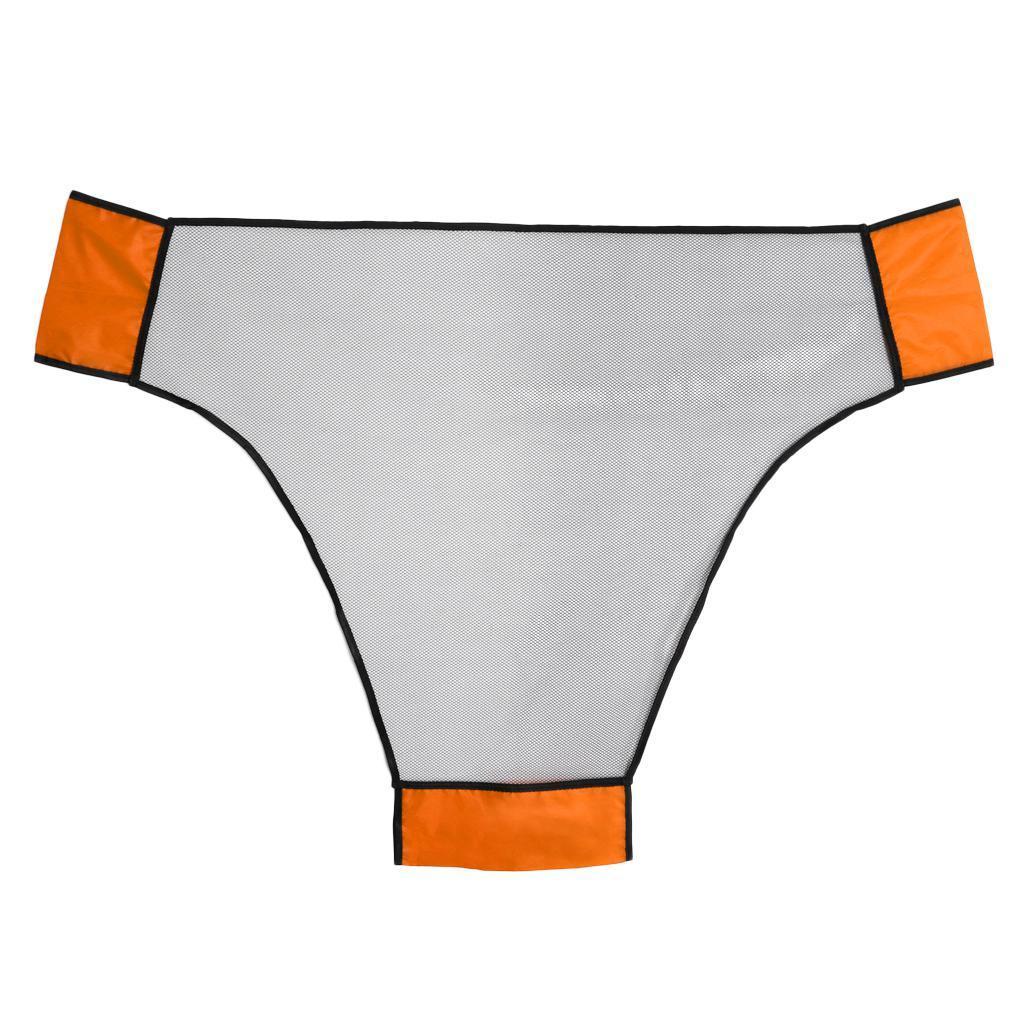 2xFloating Pool Noodle  Net for Swimming Seat Water Relaxation Orange