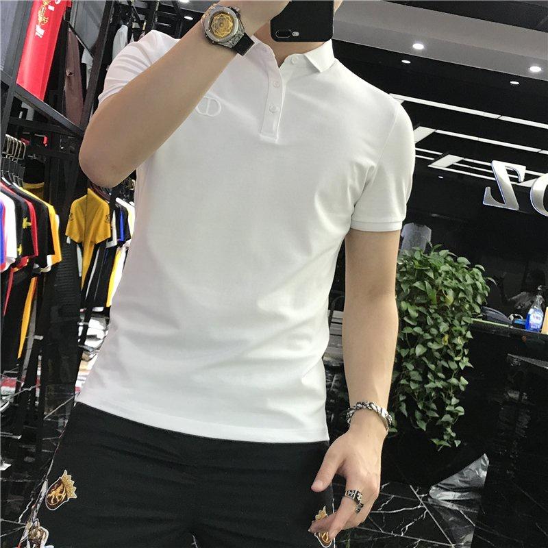 Áo thun cổ bẻ thêu ngực, áo polo trắng full size vải cá sấu form chuẩn-Thesize95-TSSTORE95