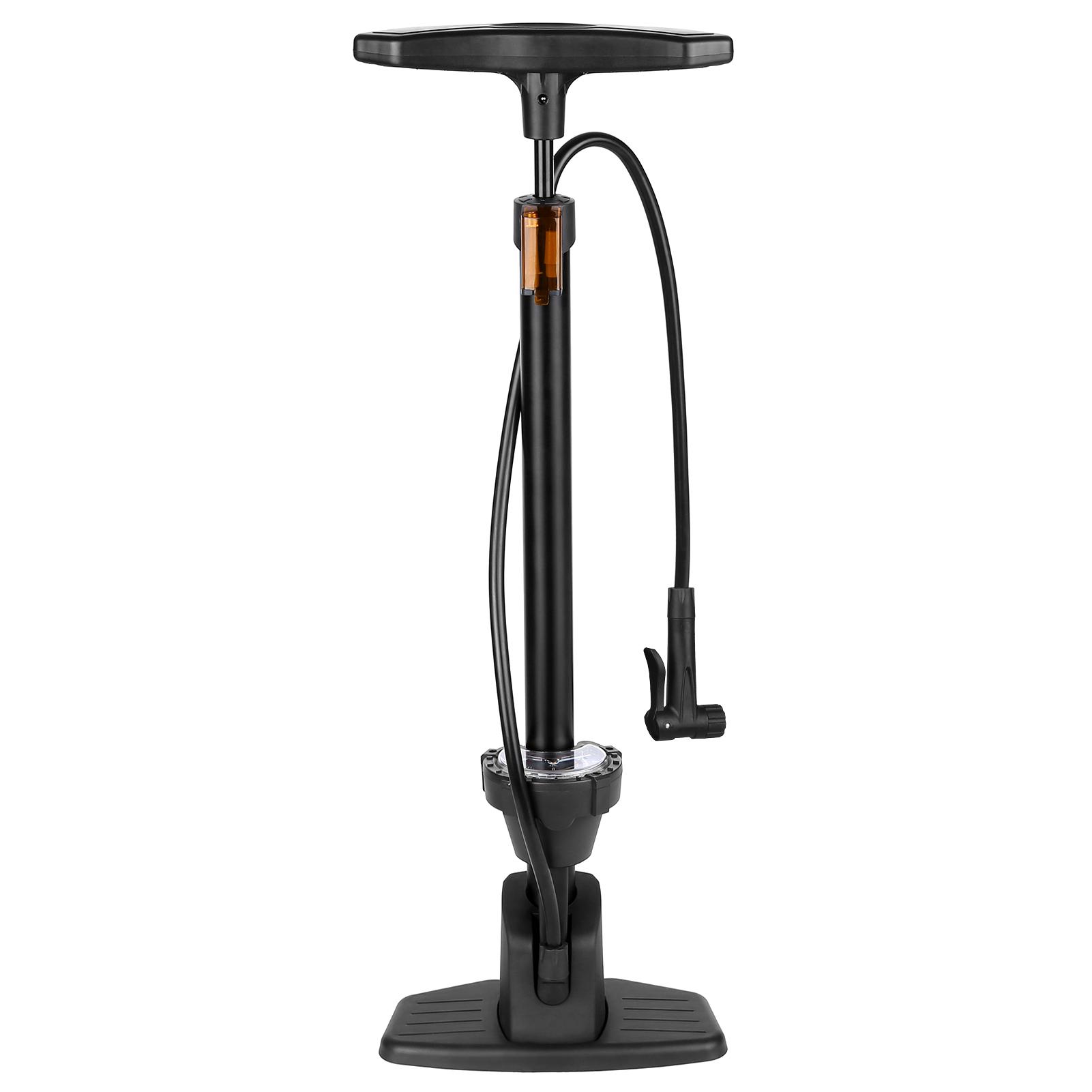 Máy Bơm Sàn Xe Đạp Có Thể Tháo Rời Dành Cho Xe Đạp 230Psi Với Máy Đo Presta & Schrader Van Lốp Ống Bơm Bóng Kim