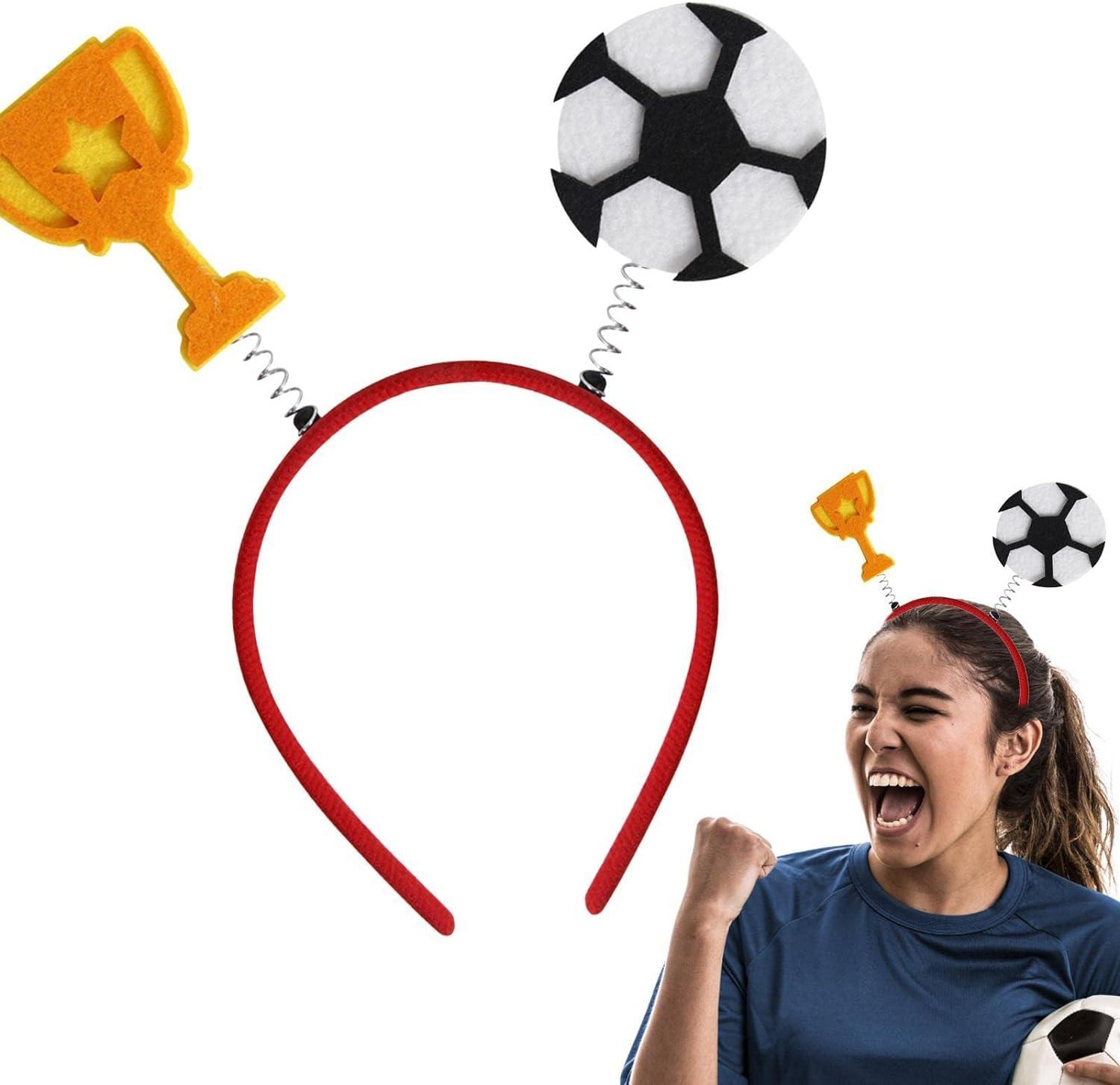 Băng Đô Bóng Đá | Vòng cổ vũ bóng đá, Phụ kiện cổ vũ sự kiện bóng đá, Phụ kiện tóc cho phụ nữ và trẻ em gái chung