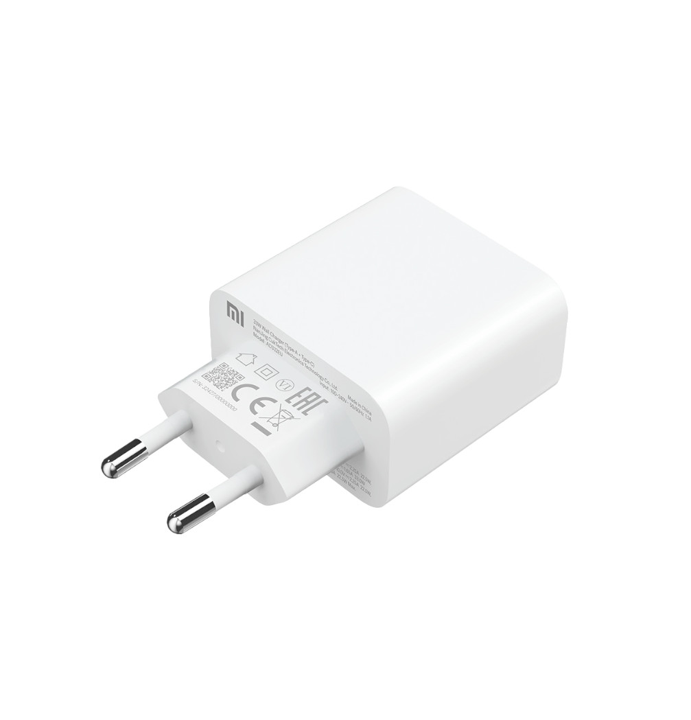 Cốc Sạc Xiaomi Mi Wall Charger 33W Type C+Type A BHR4996GL - Hàng Chính Hãng