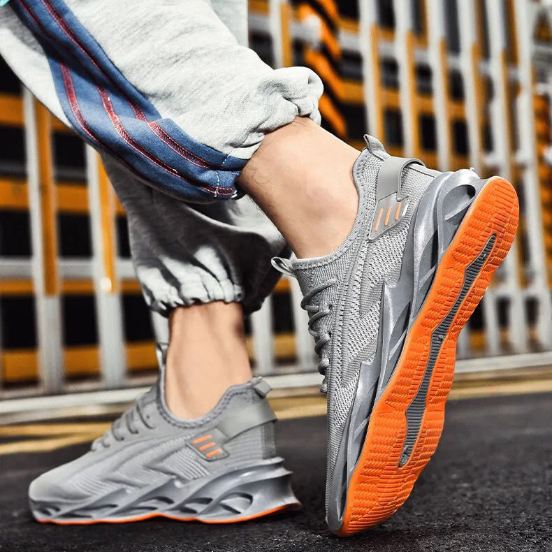 Giày Thể Thao Nam MENDO - Giày Sneaker Màu Xanh Đen - Đen - Xám, Giày Thể Thao Đế Độn Tăng Chiều Cao - G5070