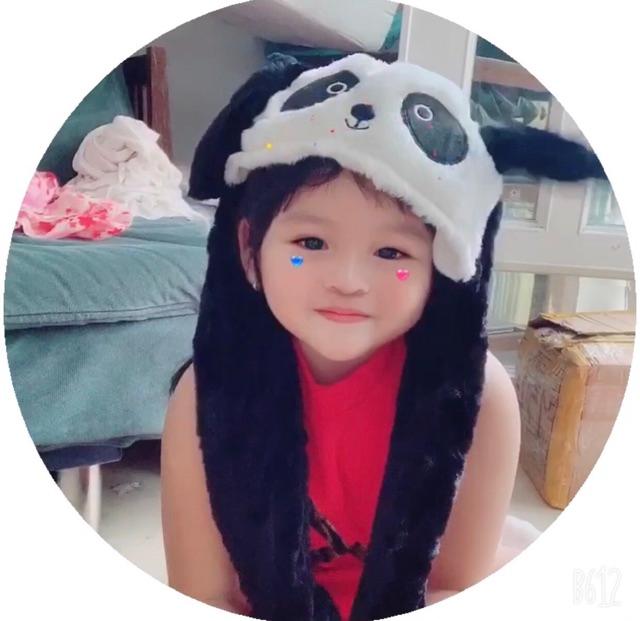Nón tai thỏ bóp giật có đèn