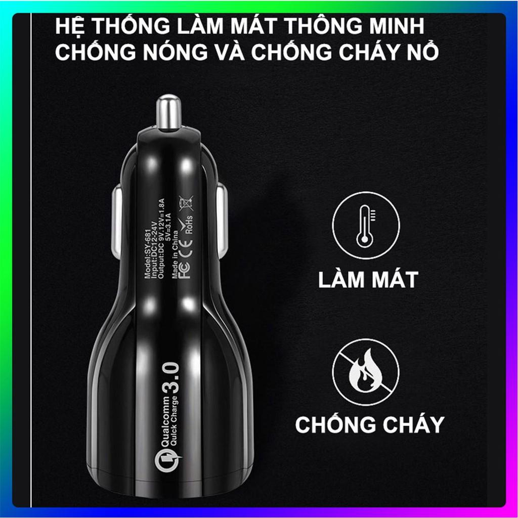 củ xạc nhanh trên xe oto,tẩu xạc ecokingMUA 1 TẶNG 1 QUÀ,tẩu xạc xe hơi ,xe tải QC 3.0,USB xe máy