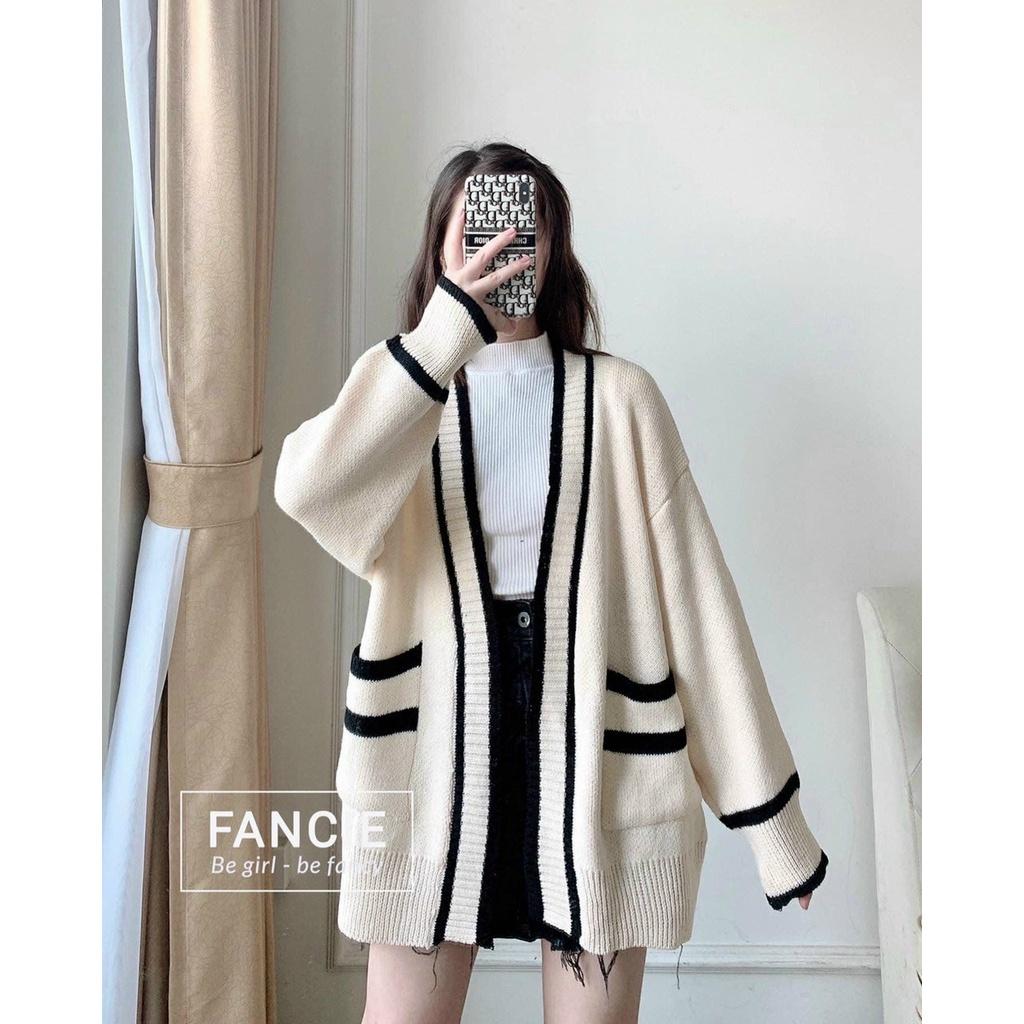 Áo Khoác Cardigan Dài Tay Dễ Thương Quảng Châu, Áo Len Mỏng Nữ Dài Tay