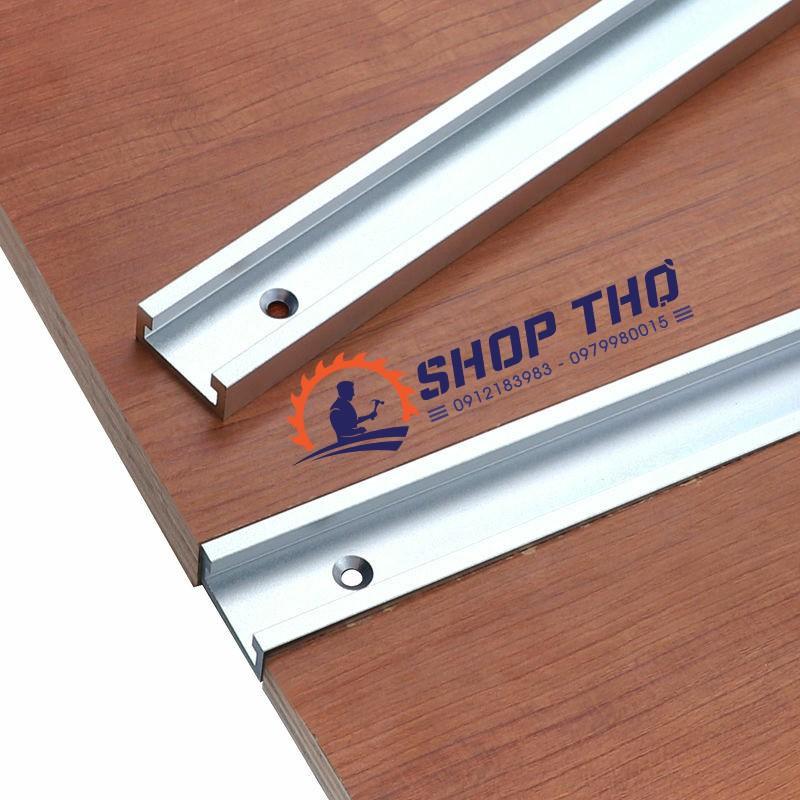 Ray trượt nhôm độ dài 0.4m CNC liền khối