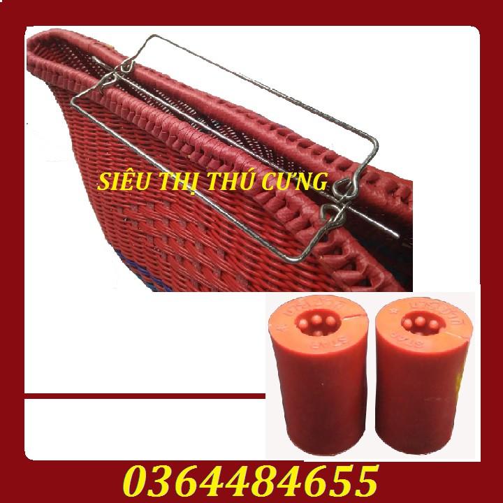 COMBO GIỎ XIÊN QUAI INOX VẬN CHUYỂN GÀ VÀ ĐÔI TẠ CHÂN