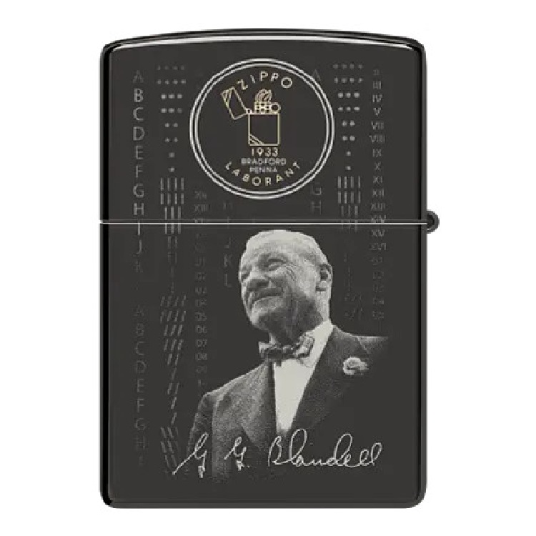 Bật Lửa Zippo Founder’s Day High Polish Black 48702