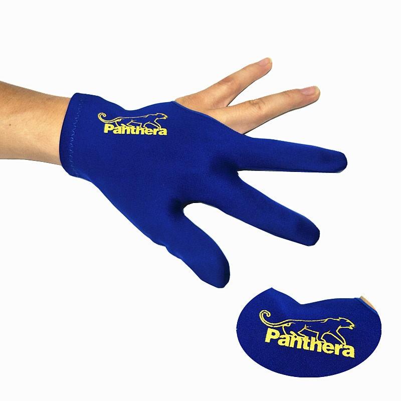 Three Finger Snooker Billiard Cue Glove Lycra Fabrics Embroidery Left Hand Open Pool Fitness Accessories Hot Sale Dropshipping